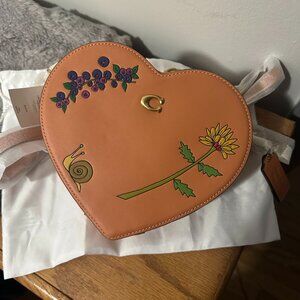 Coach x Observed by Us Heart Crossbody